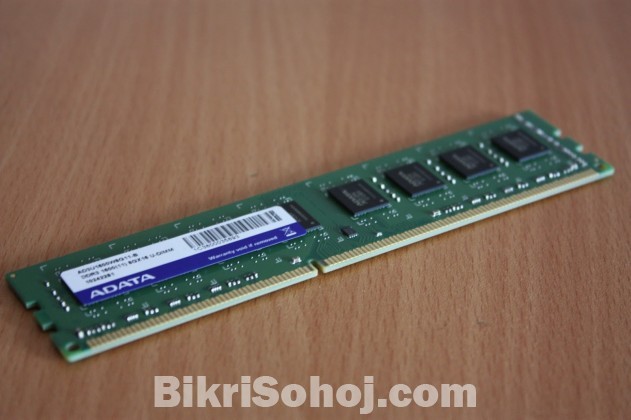 Adata 8GB DDR3 1600 Mhz Ram